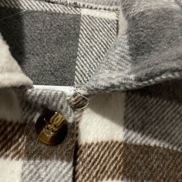 Flannel trucker jacket size M - Picture 5 of 6